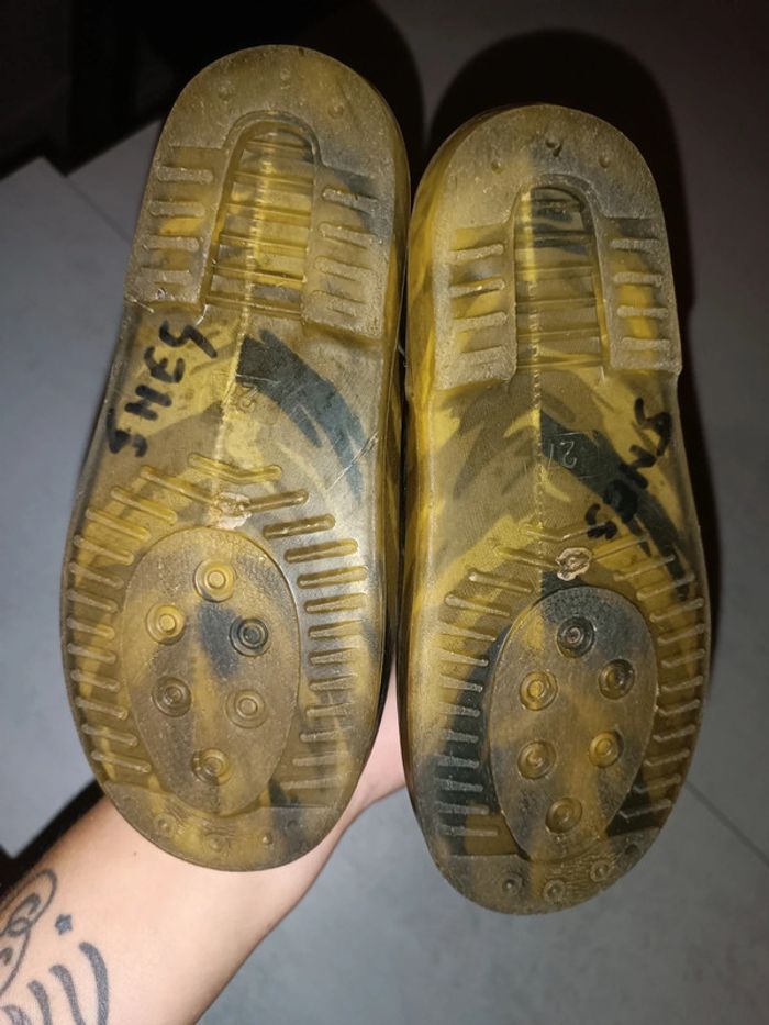 Bottes en caoutchouc taille 27 - photo numéro 4