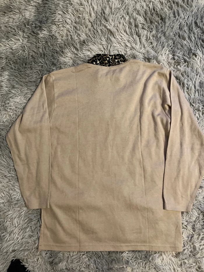 Pull haut léopard - photo numéro 3