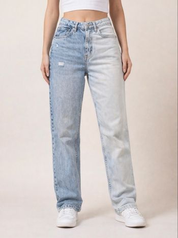 Jean bicolore S très bon état