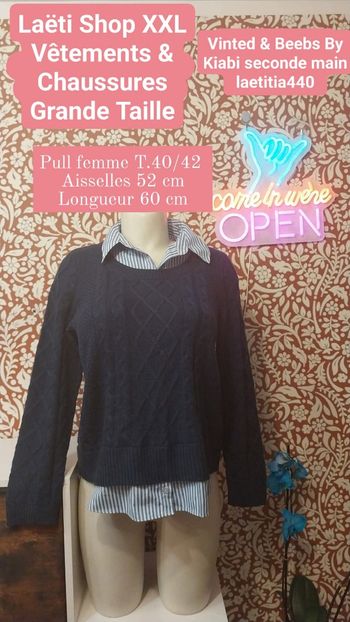 Pull femme T.40/42
