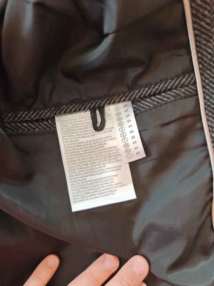 Veste grise à capuche femme taille 44 - photo numéro 7