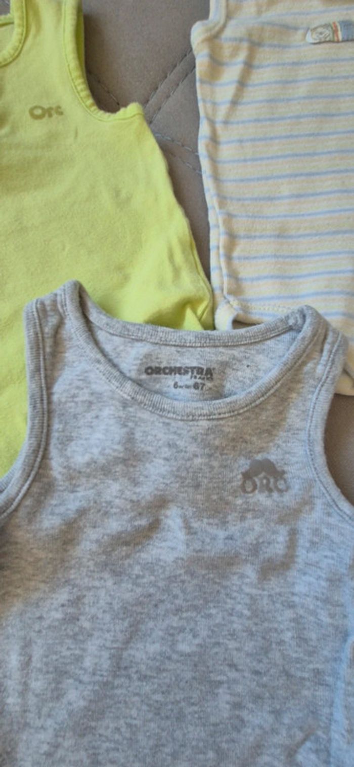 Lot de 10 bodys 6mois - photo numéro 2