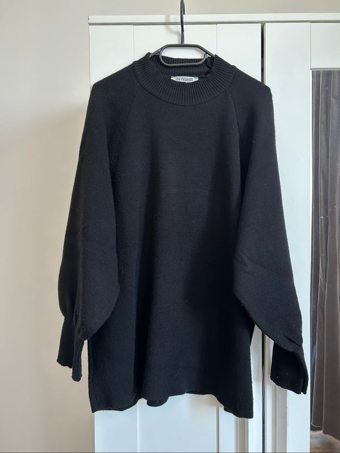 Ensemble noir d’hiver Pantalon et Haut large Shein Taille Unique - photo numéro 2