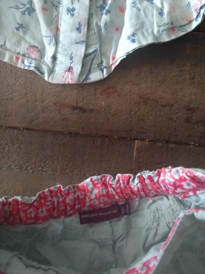 Ensemble été bébé fille 9 mois sergent major - photo numéro 7