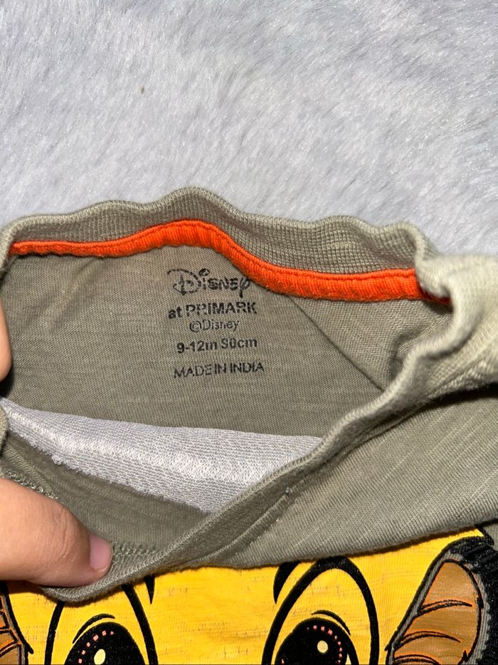 T-shirt manches courtes vert Simba - 9/12 mois - Primark - photo numéro 3