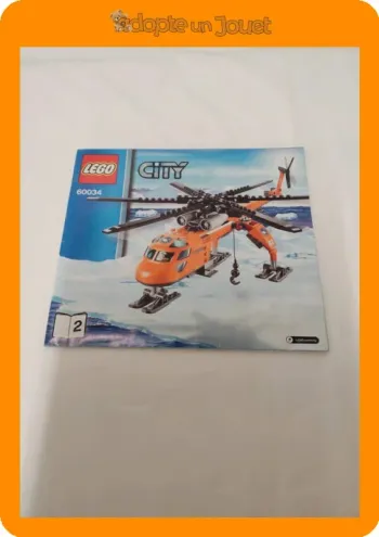 Notice 2 Lego city 60034