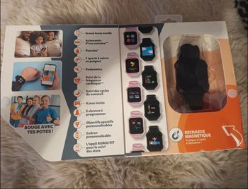 Montre connectée Kurio noire