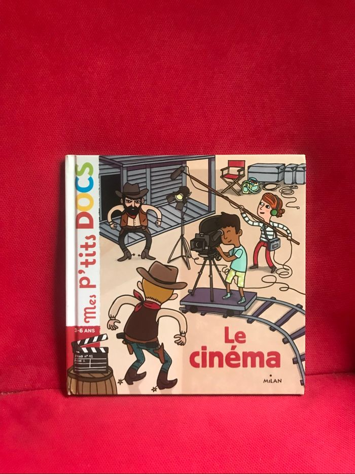 Livre mes p’tits docs le cinéma