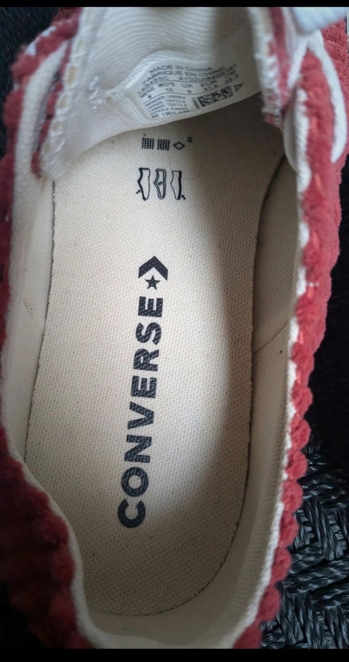 Baskets/sneakers Converse pointure 41,5 - photo numéro 8