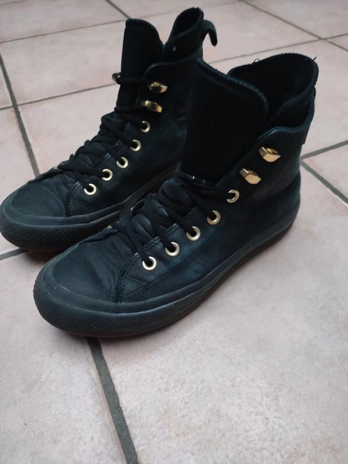 Converse cuir Hiver en cuir - photo numéro 2