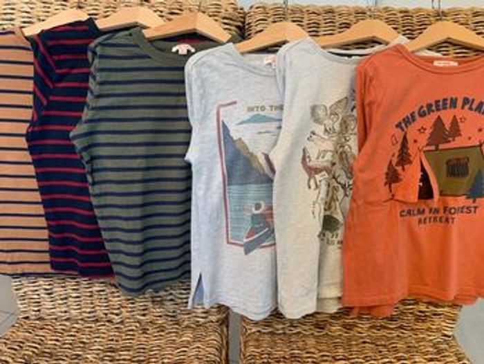 Lot de 6 t-shirts m.longues - photo numéro 2