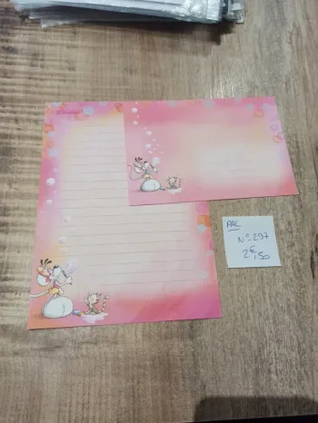 Papier à lettre Diddl 297 2,50€