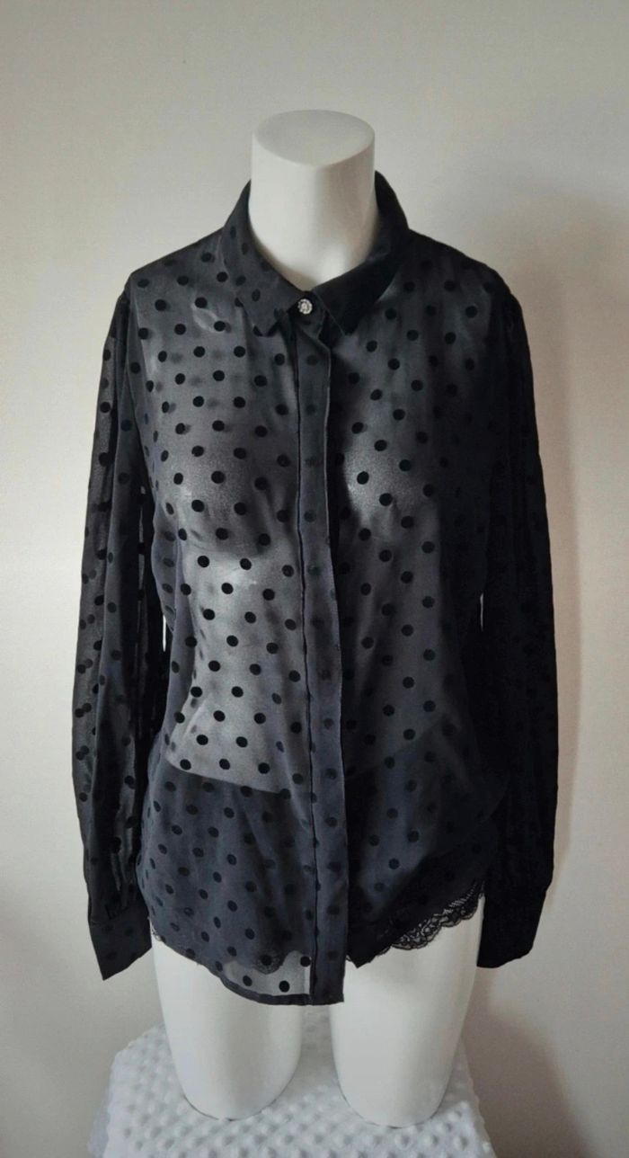 Haut transparent - chemisier transparent taille M