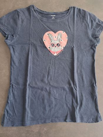 T-shirt manches courtes filles 10 ans
