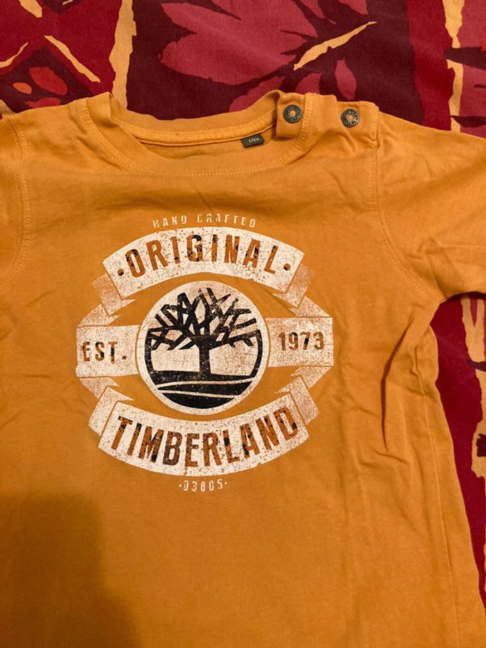 Tee-shirt Timberland 3 ans - photo numéro 2