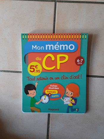 Mon Memo du CP neuf
