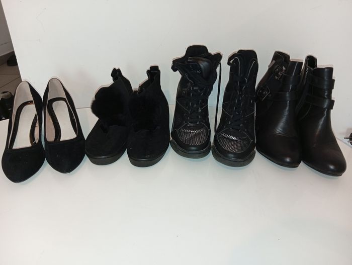 Lot de 4 paire de chaussures femmes - photo numéro 2