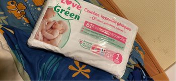 Couches loves and Green taille 1