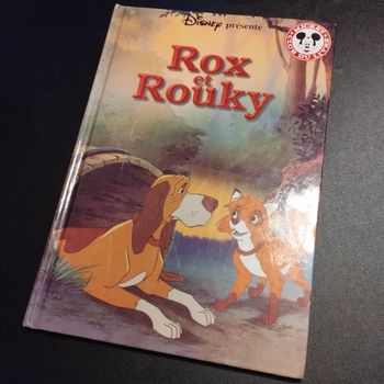 Livre enfant Disney Club du livre Rox et Rouky