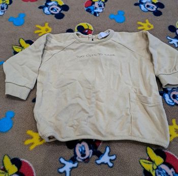 T-shirt longue manche bébé 3-6mois