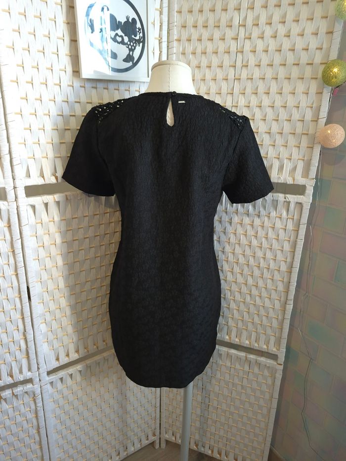 🖤 jolie robe noire Kaporal - détails dentelle & poches femme T36 /S - photo numéro 2