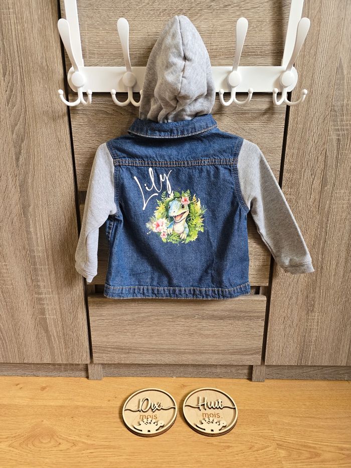 Vêtement Bébé Fille - Sweat/ Gilet - Made-moizelle P Création - 12/18 mois - photo numéro 4