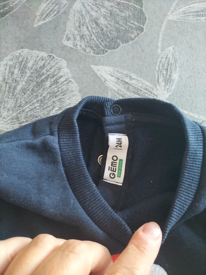 Lot de 2 sweat 24 mois - photo numéro 6