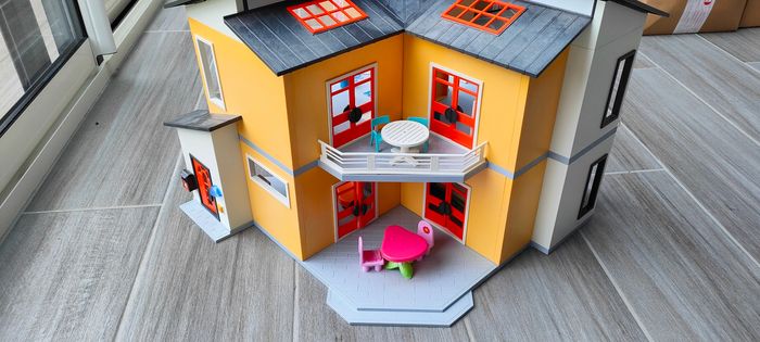 maison playmobil moderne