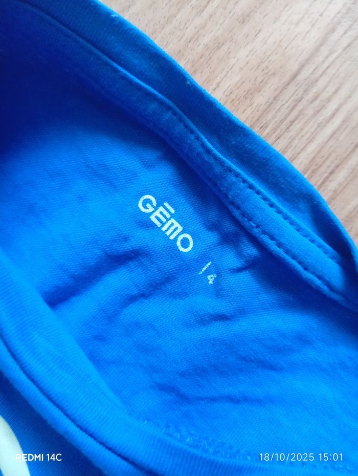 Lot 9 T shirts fille +1 short jeans 4-5A - photo numéro 6