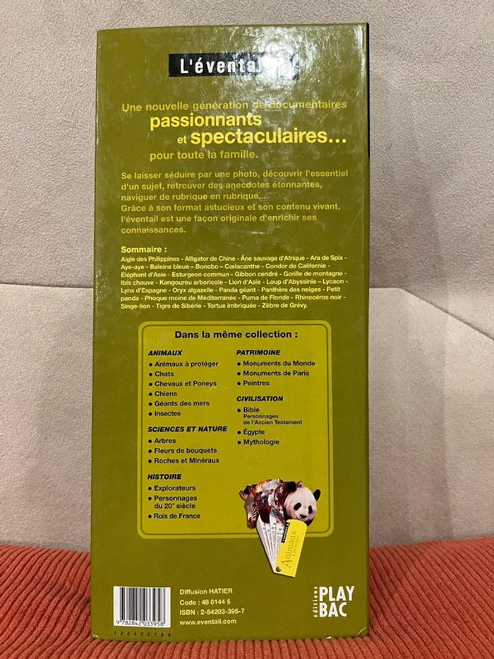 Livre éventail animaux - photo numéro 2