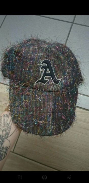 Casque original a poils fille 8/10 ans