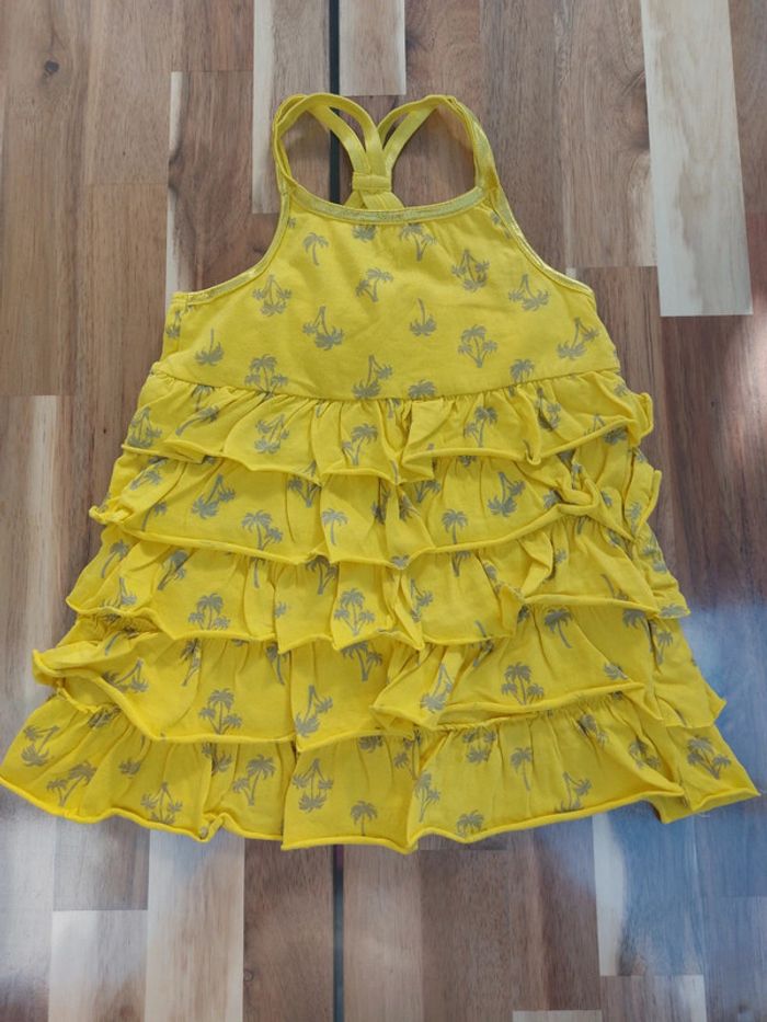 Robe d été jaune