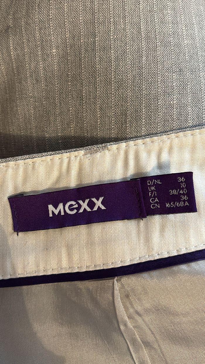 Ensemble tailleur gris jupe + blazer Mexx T38/40 - photo numéro 8