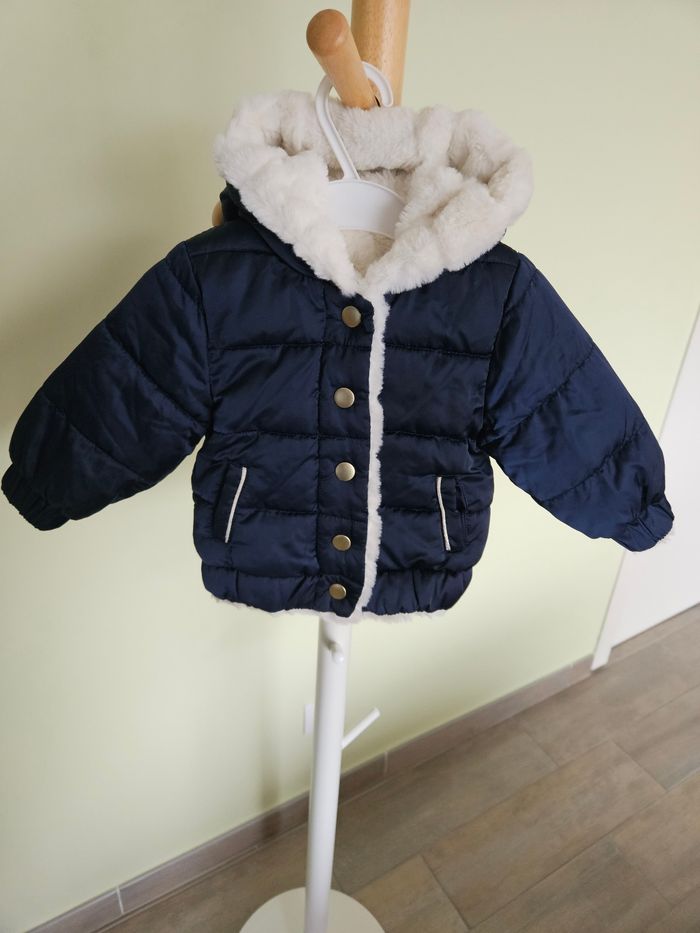 Doudoune enfant fourré
