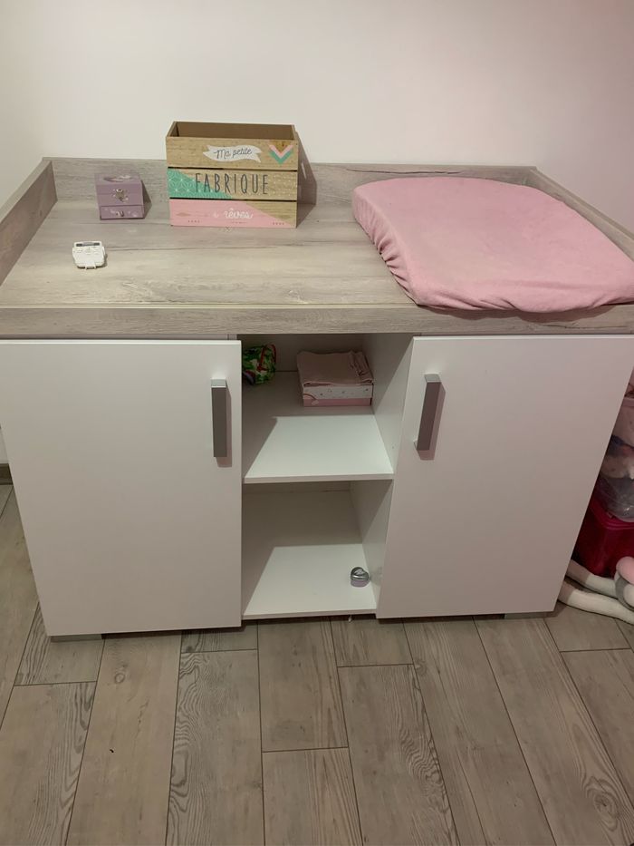 Commode avec table à langer - photo numéro 2