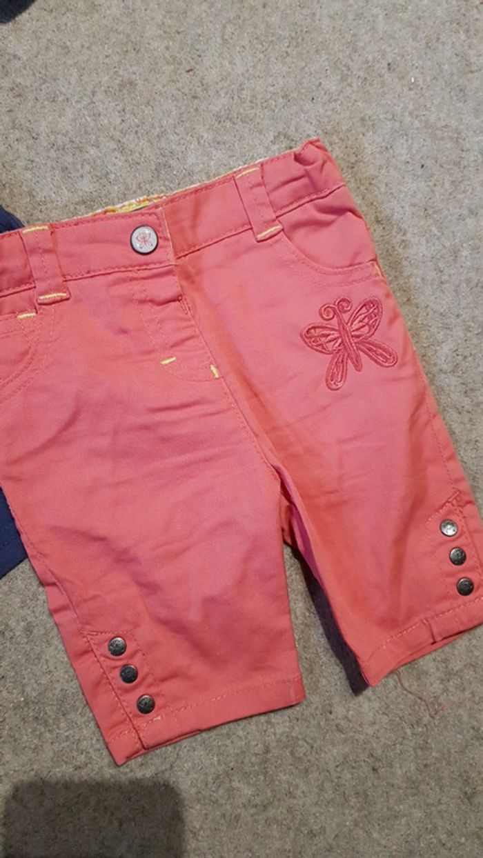 Lot de 3 ensembles estivaux fille 9 mois - photo numéro 5