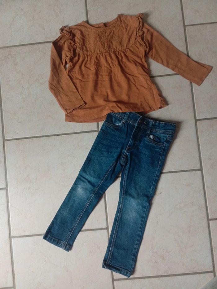 🌹ensemble fille 3 ans gemo/ kiabi 🌹