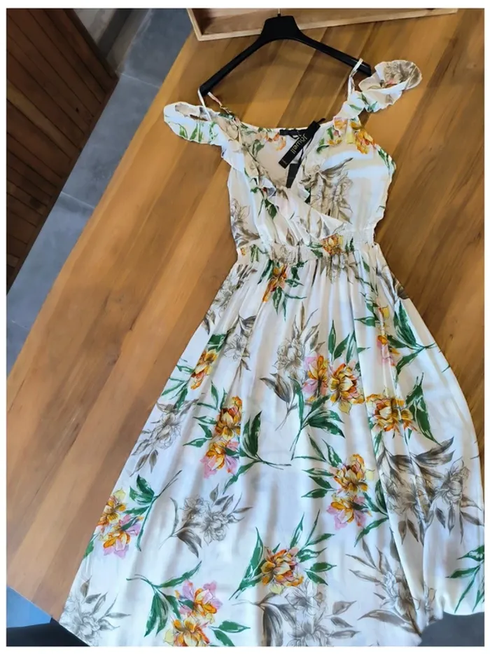 Robe d'été fleuris légère S 36 - photo numéro 2
