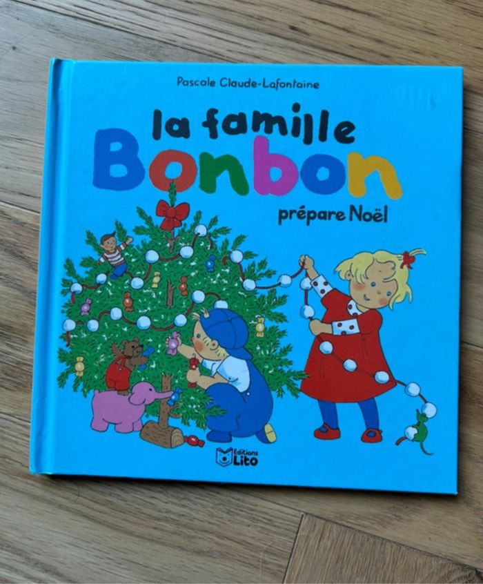 📚Livre - La Famille bonbon prépare Noël 🎄 - Parfait état