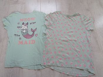 2tshirts fille 10 ans