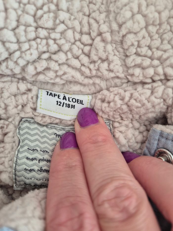 Combinaison pilote chaude 12/18 mois Tape à l’œil - photo numéro 4