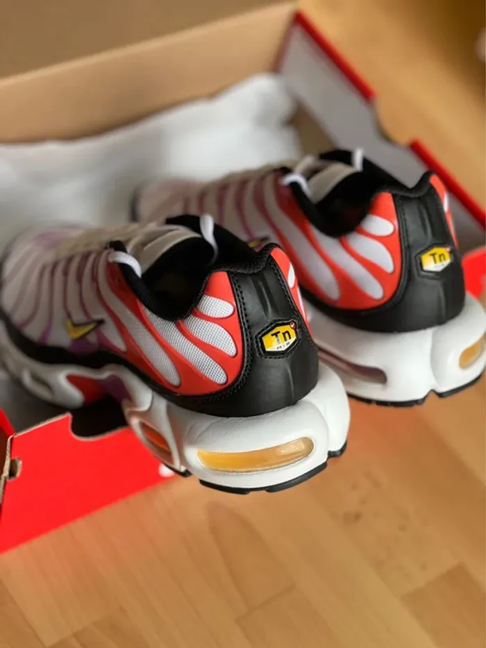 Nike air max plus white citron pulse 44.5 - photo numéro 4
