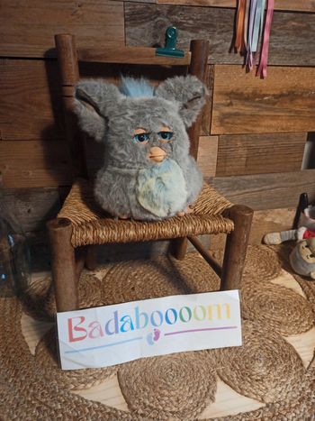 Furby tiger bleu gris tbe 2005