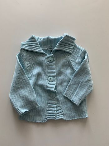 Gilet bleu bébé garçon taille 3 mois