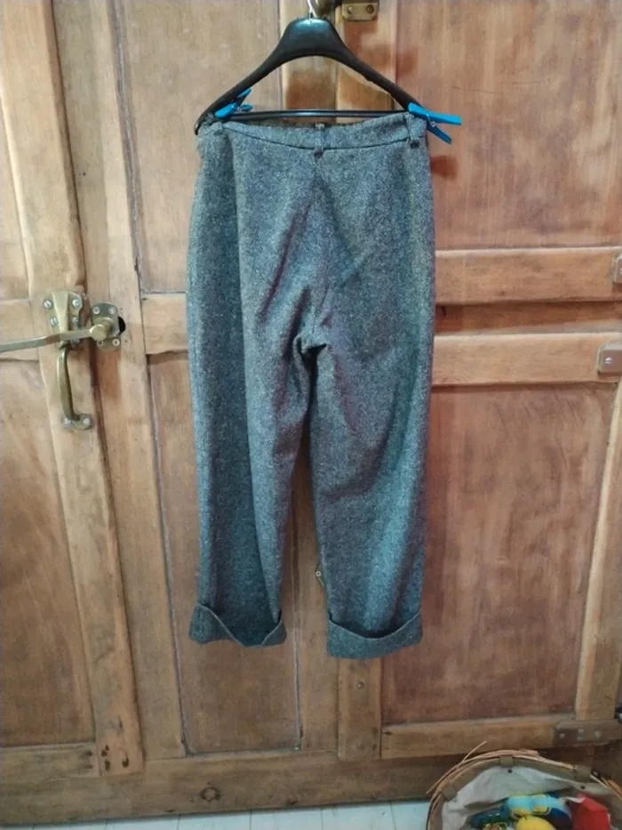 Pantalon chiné chaud - photo numéro 4