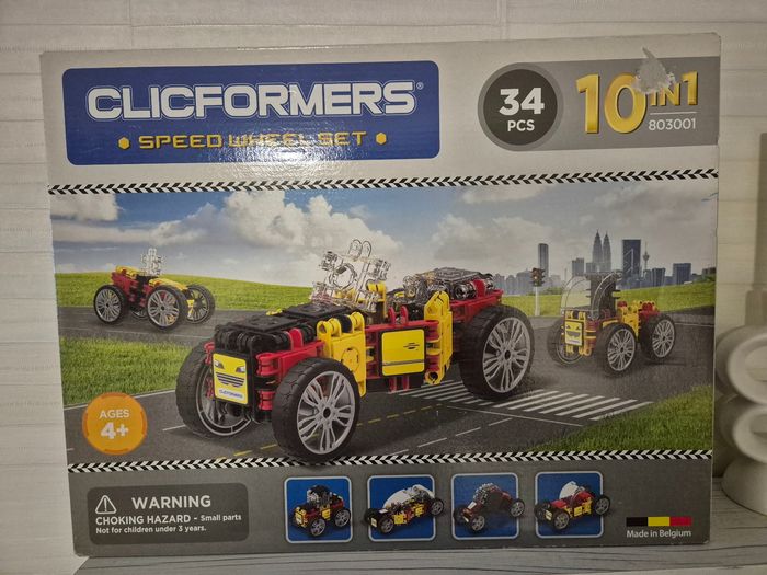 Coffret construction Clicformers 10 en 1 34Pcs
