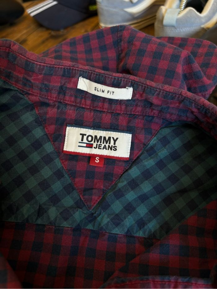 Chemise Tommy Hilfiger Slim Fit à carreaux - Taille S - photo numéro 8