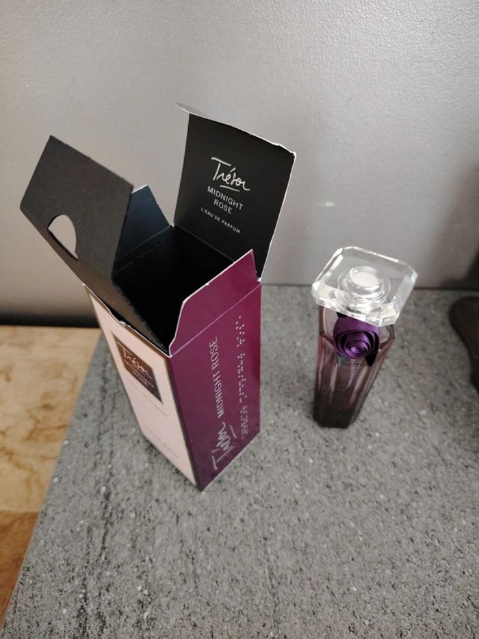 Flacon vide + boîte midnight rose trésor de lancome - photo numéro 4
