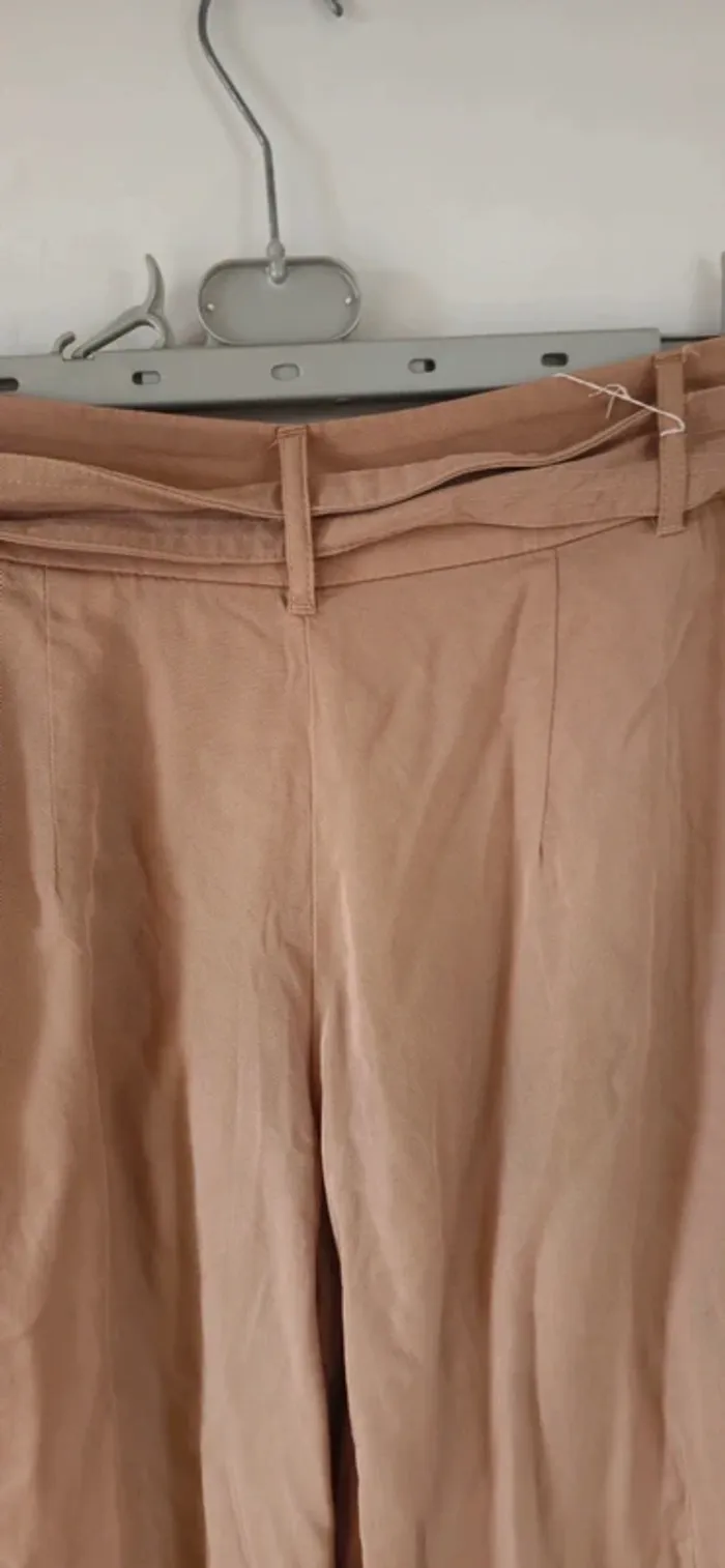 Pantalon H&M beige taille 38 - photo numéro 6
