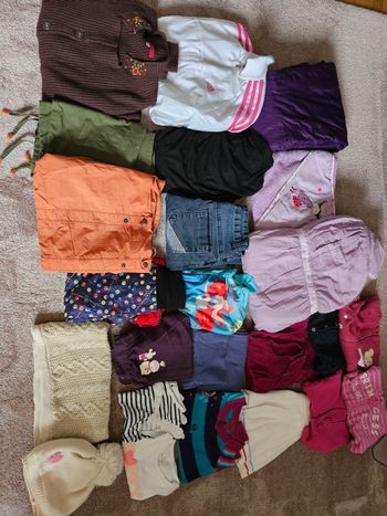 Lot fille tout age 24 articles